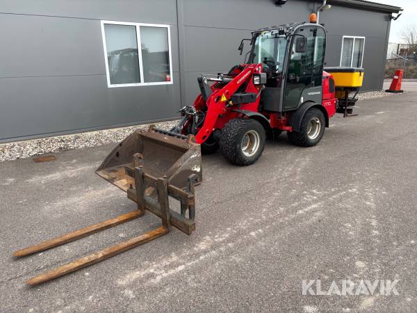 Hjullastare Weidemann 1770 CX50 vinterutrustad