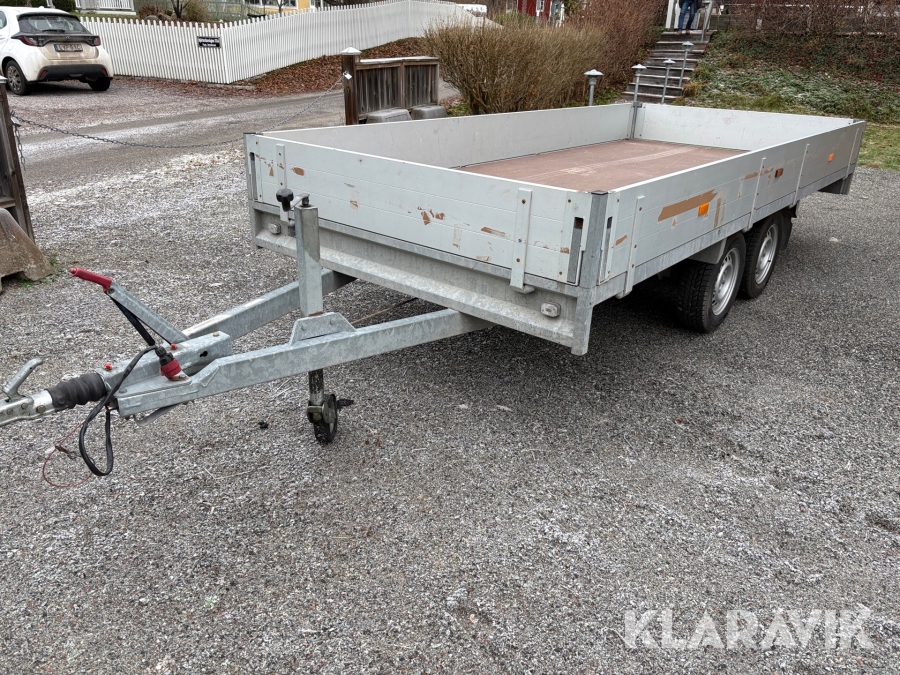 Personbilssläp Anssems PSX 2000 405*178 med ramper