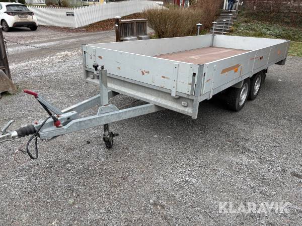 Personbilssläp Anssems PSX 2000 405*178 med ramper
