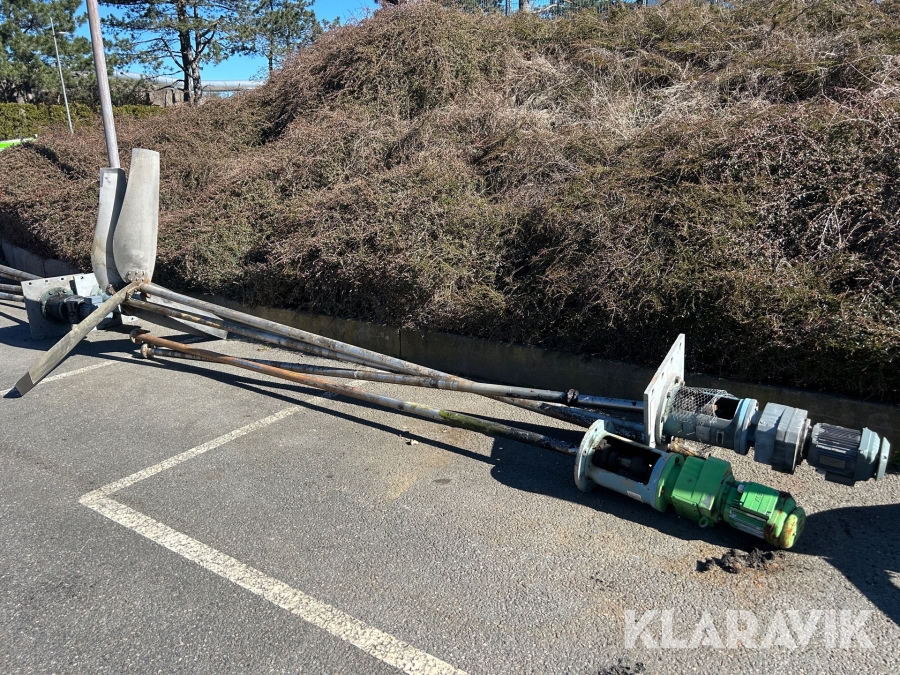 Omrörare Scaba 60 VG & Sew-Eurodrive 2 st långsamtgående