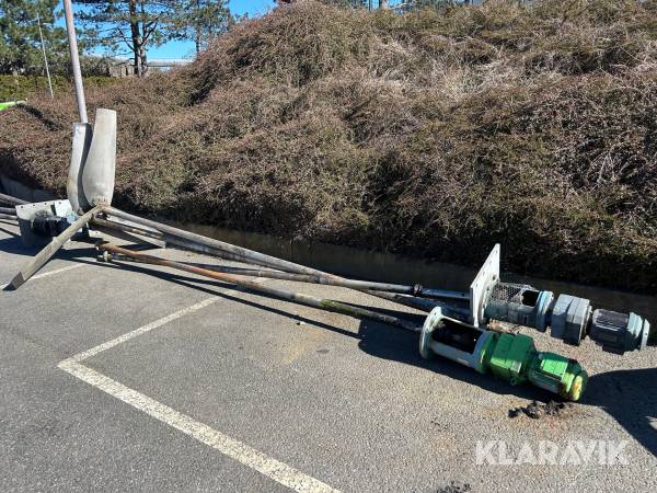 Omrörare Scaba 60 VG & Sew-Eurodrive 2 st långsamtgående
