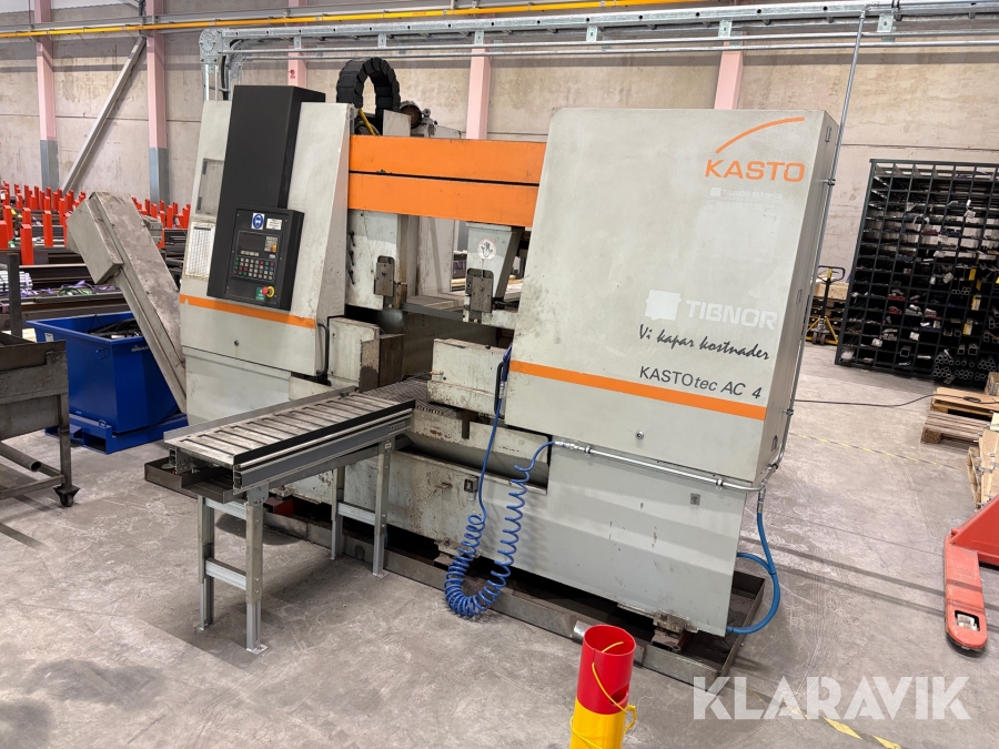 Kapmaskin Kasto Tec ac4 med elektrisk Rullbana för frammatning