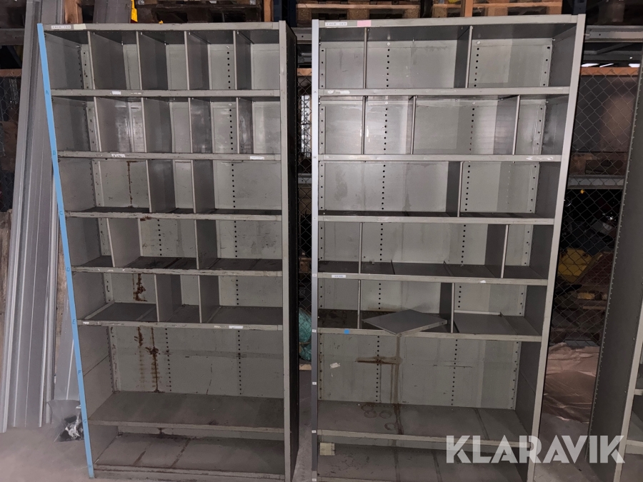 Förvaringshyllor 2st