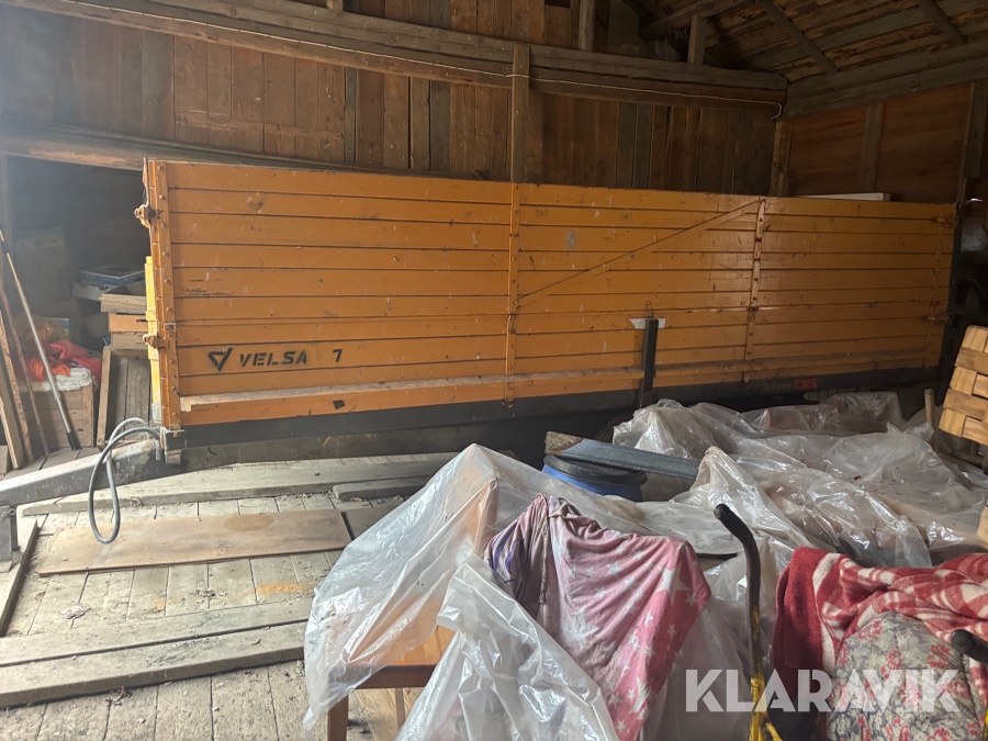 Tippvagn Velsa 8TP8 8 ton