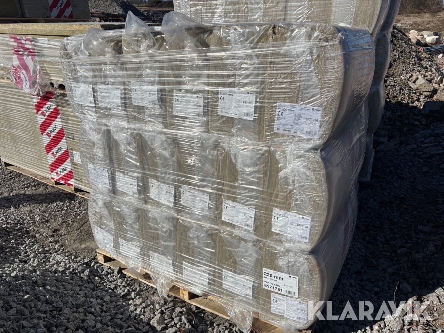Isolering Paroc extra 220mm 95m2