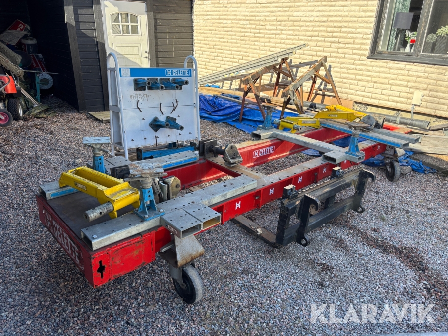 Riktbänk Celette 8S komplett