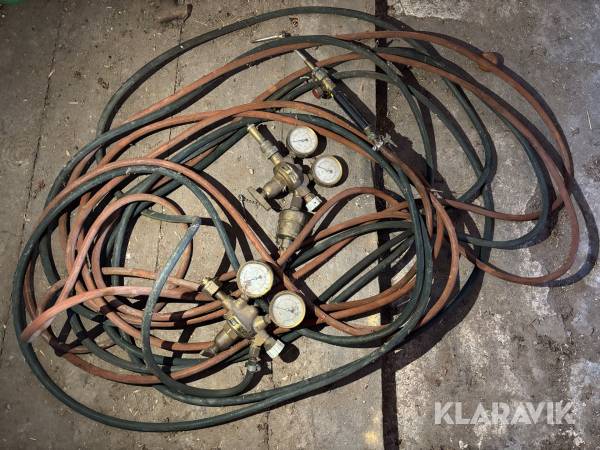Svetstillbehör inkl gasklockor