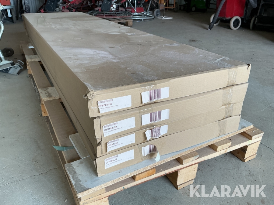 Garderober Vita 2080x500x580mm 4st