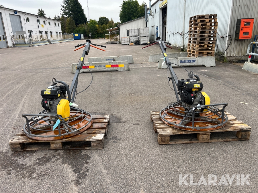Glättare Atlas Copco, Husqvarna BG375