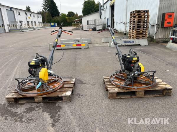 Glättare Atlas Copco, Husqvarna BG375