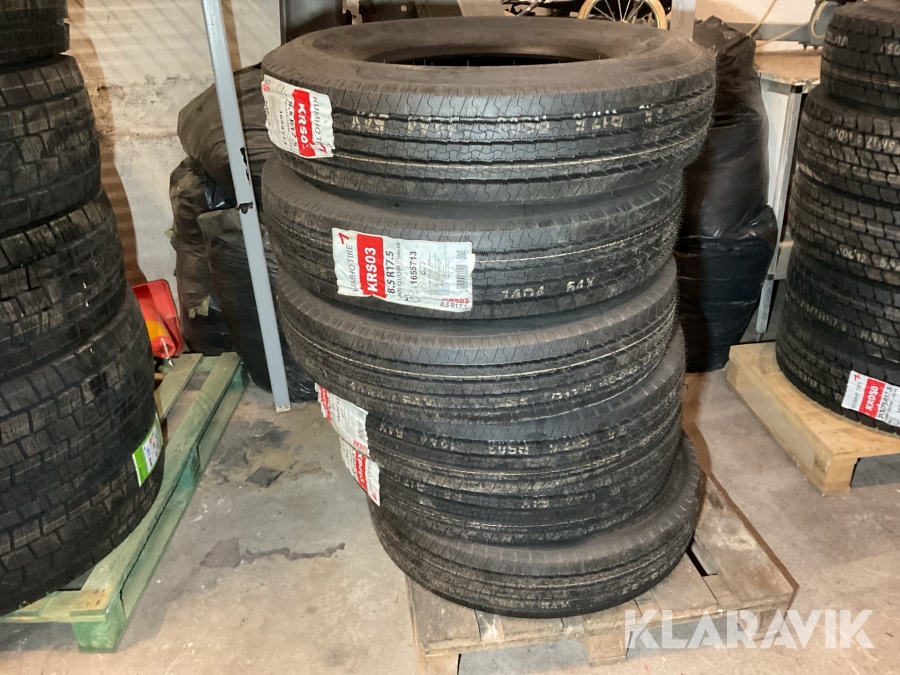 Lastbilsdäck Kumho 8.5R17.5 6st