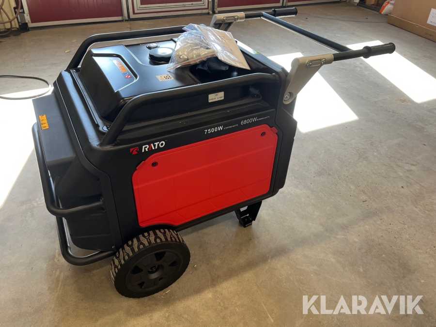 Invertergenerator Rato R8000iE