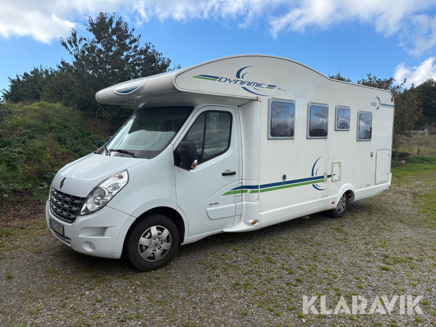 Husbil XGO Dynamic 95 Plus Långbäddar, Taksäng