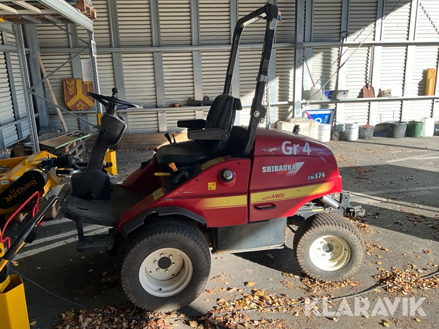 Åkgräsklippare Shibaura CM374 Auto 4WD Hi-Speed