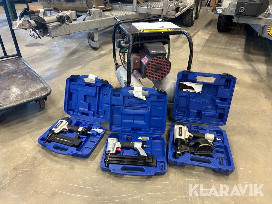 Paket byggmaskiner Basso