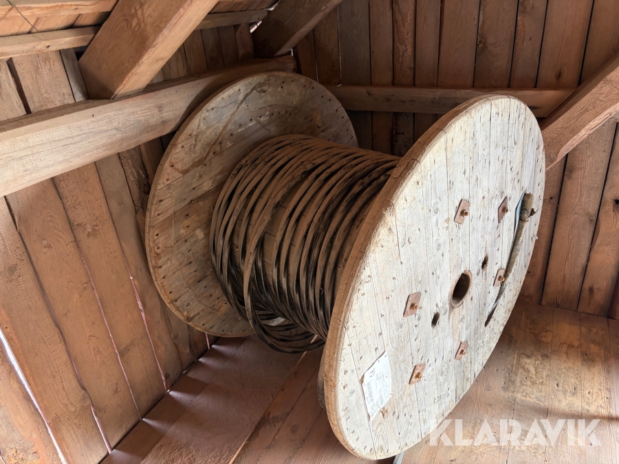 Elkabel på trumma 4G50.   0,6/1 KV