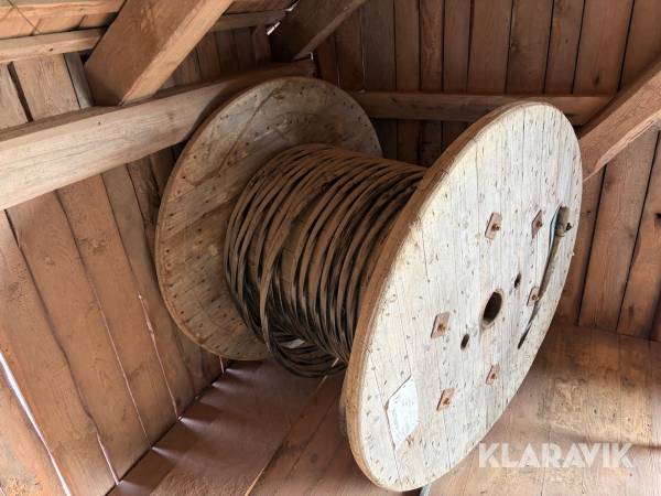 Elkabel på trumma 4G50.   0,6/1 KV