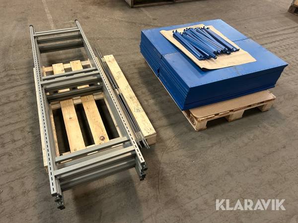 Lagerhylla 4 sektioner