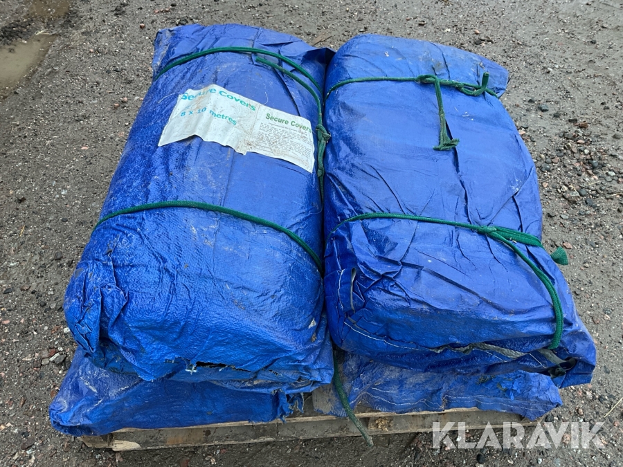 Täckning till plansilo Secure Covers 8x10m 4st