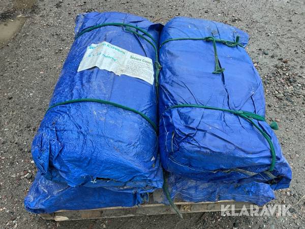 Täckning till plansilo Secure Covers 8x10m 4st