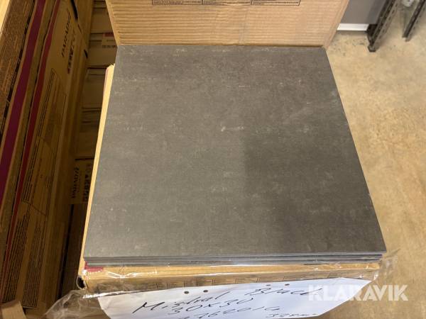 Granitkeramik Mistral Black 30x30cm 37,8 kvm