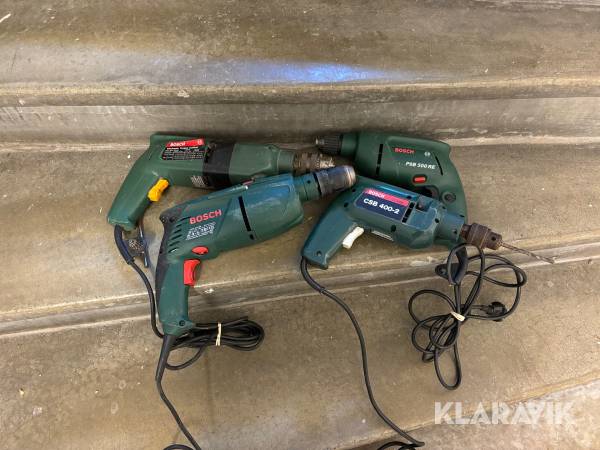 Borrmaskin Bosch 4 st