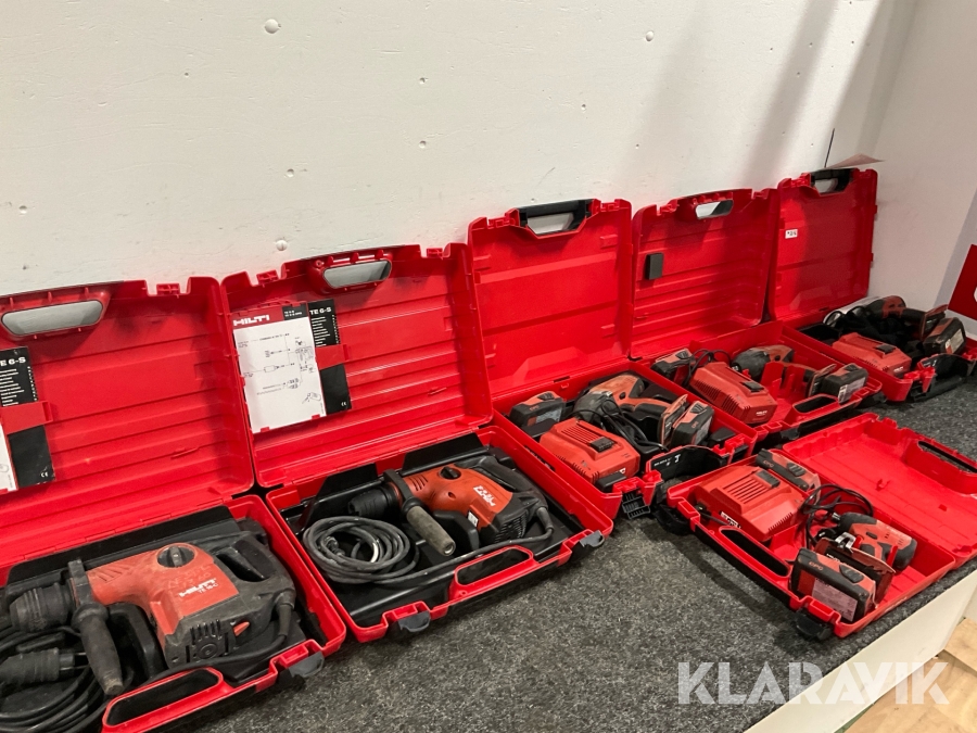 Handverktyg 6st Hilti