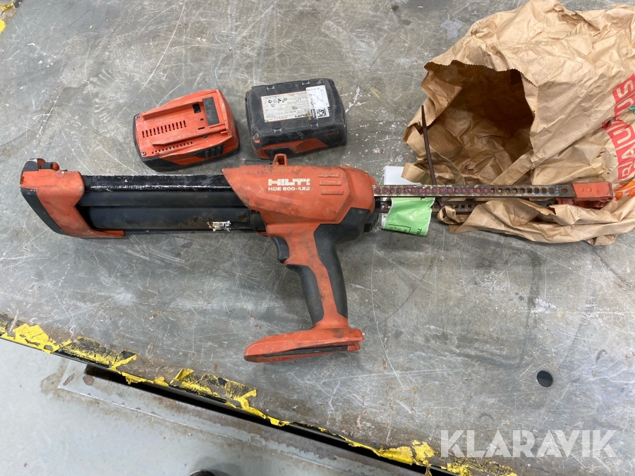 Injekteringspistol Batteri Hilti HDE 500 A22