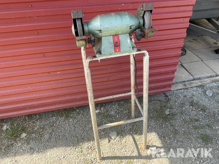 Slipmaskin VEB galvanotechnik ES160, Uppsala, Klaravik aukti