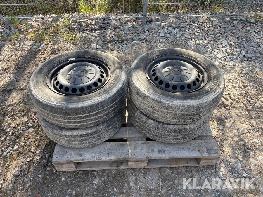 Däck med fälg Bridgestone Duravis 215/65R16C