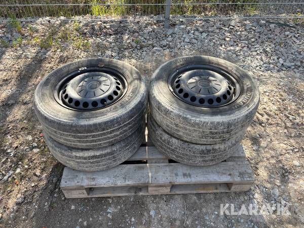 Däck med fälg Bridgestone Duravis 215/65R16C