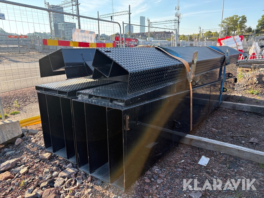 Uppkörningsramper för spårarbete NYA 6 st