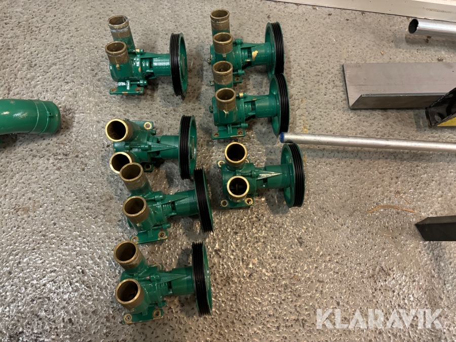Vattenpumpar Volvo Penta D3 7 st
