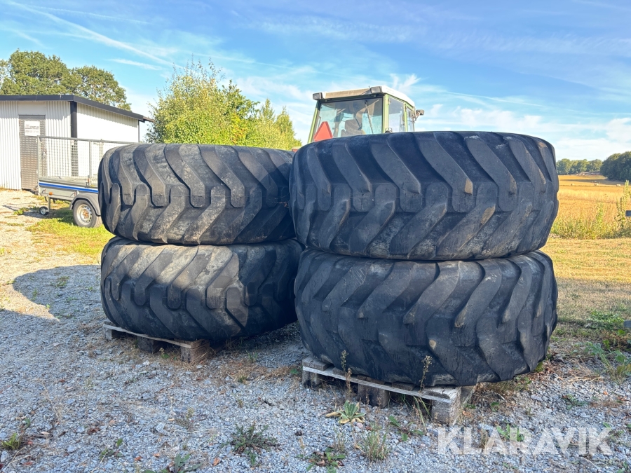 Entreprenaddäck till Dumper 600/60-30.5 4 st