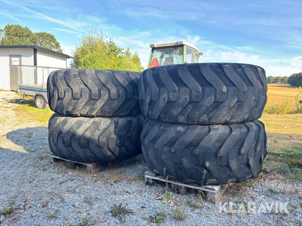 Entreprenaddäck till Dumper 600/60-30.5 4 st
