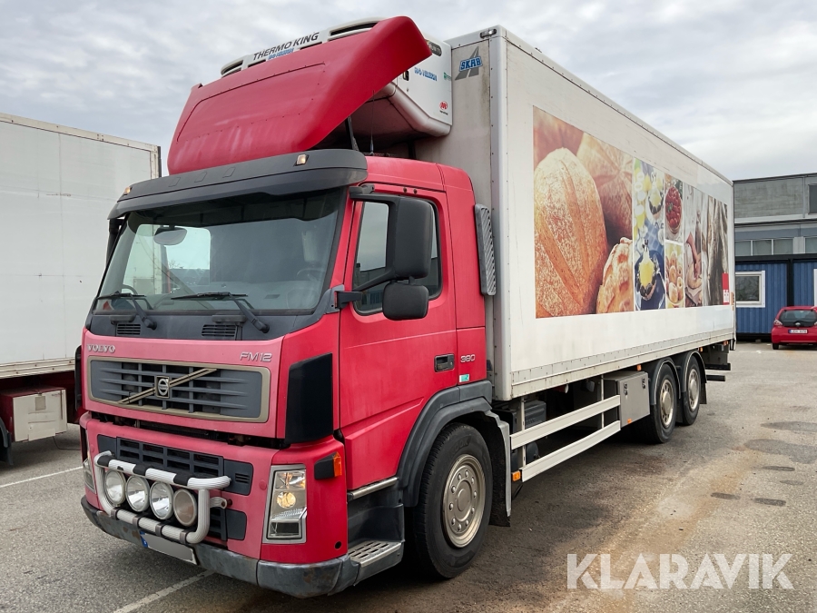 Lastbil Volvo FM12 380 8x2*4 med kyl/frysaggregat