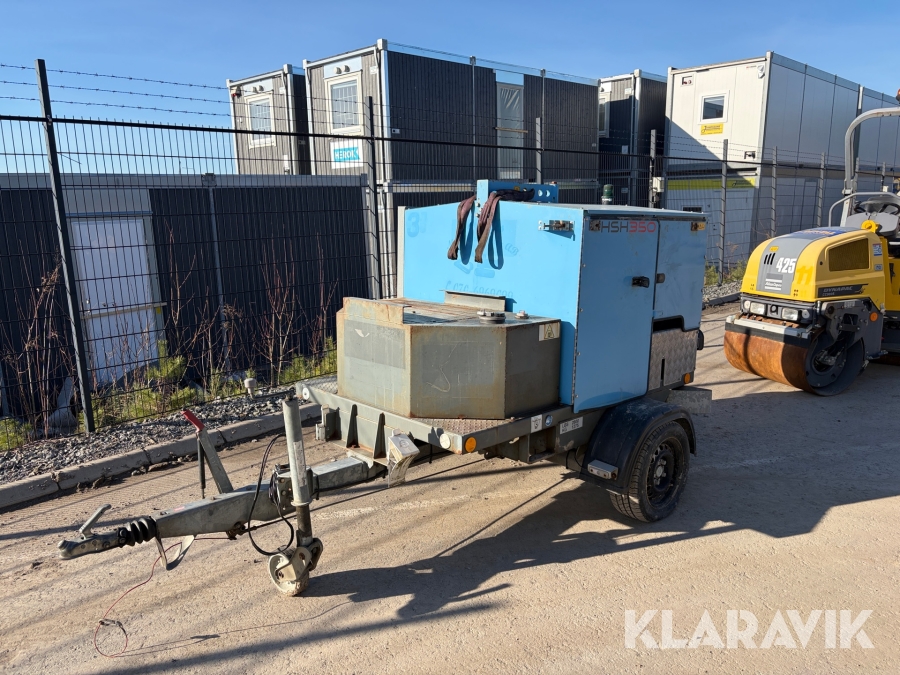 Tjältinare Wacker Neuson HSH 350 175 m2