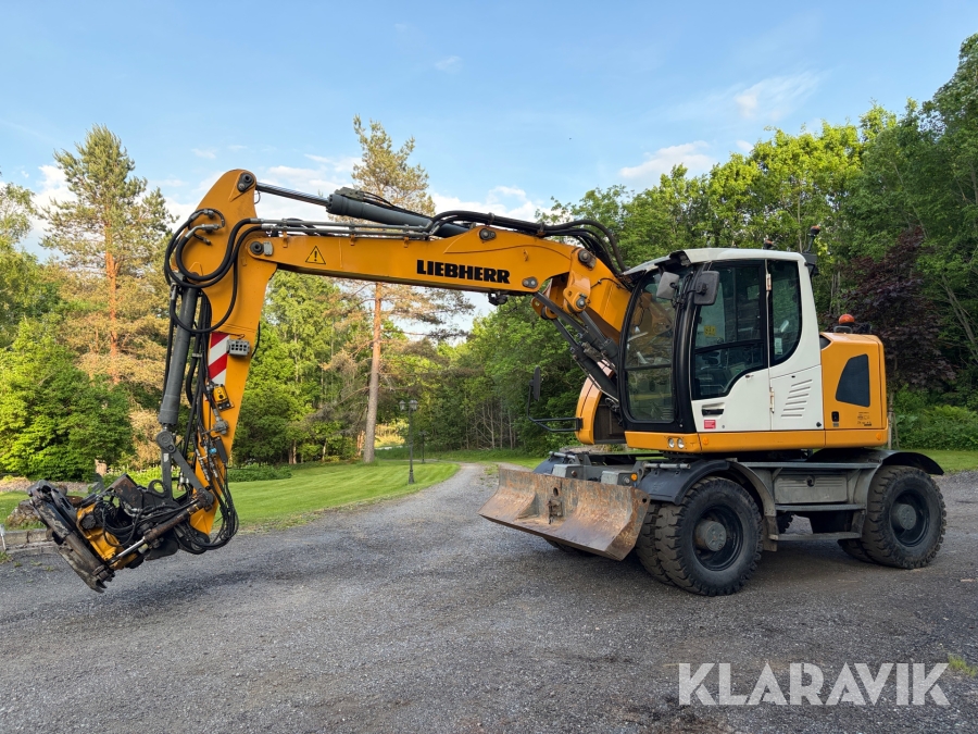 Grävmaskin Liebherr A 914 Compact med tiltrotator