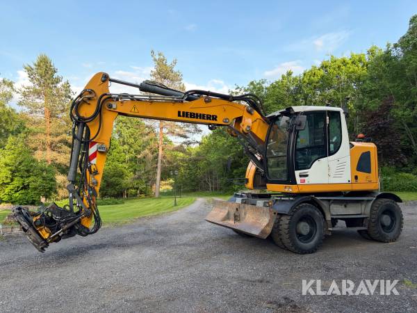 Grävmaskin Liebherr A 914 Compact med tiltrotator