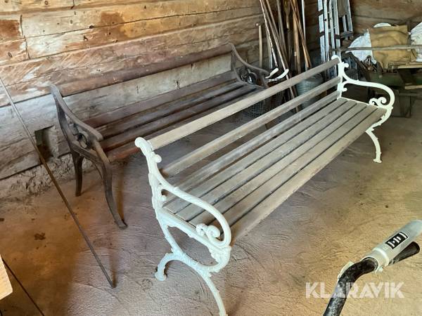 Parksoffor 1900-tal 2st