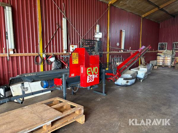 Vedmaskin Agromaster Pilkemaster EVO 36