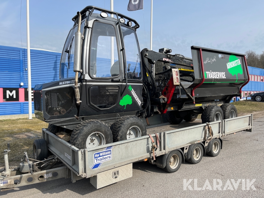 Miniskotare med Maskinsläp Alstor 840 PRO