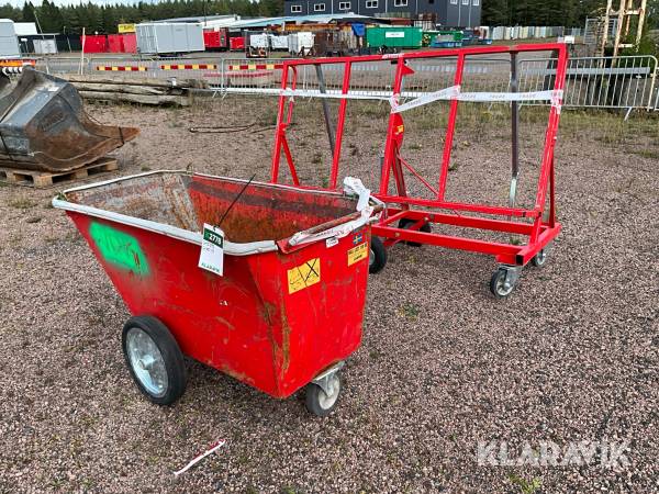 Skivvagn och Fodervagn Starke Arvid 900 / 14000-PU