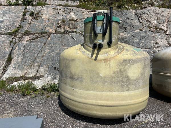 Biotank Baga Generation 3, för ett hushåll Ca 2,5 m3