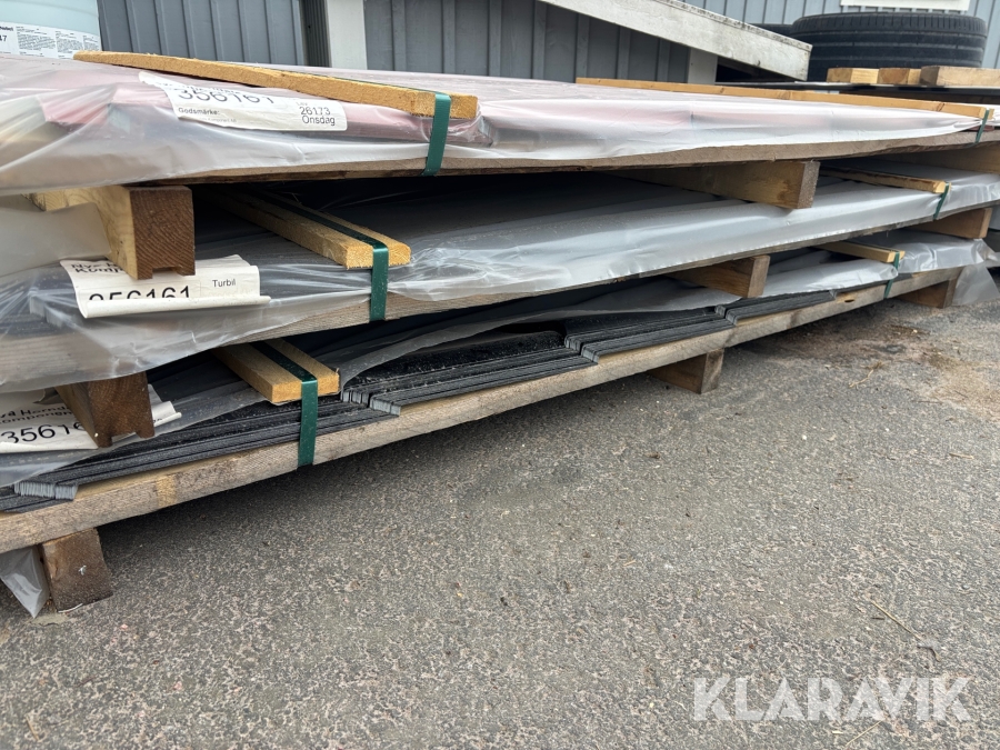 Takplåt Stilpanna 139kvm svart blank