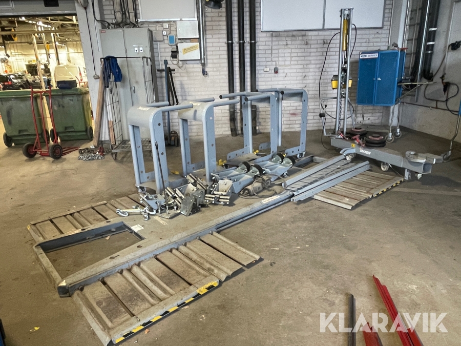 Riktbänk Spanesi Multibench 12 - 3000kg med tillbehör
