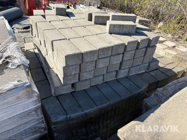 Marksten 210x100x50mm. Minst 17m²