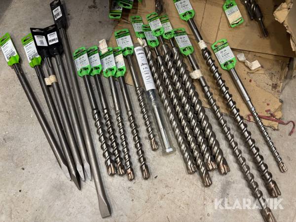 Parti med borrar & mejslar Luna/ Essve