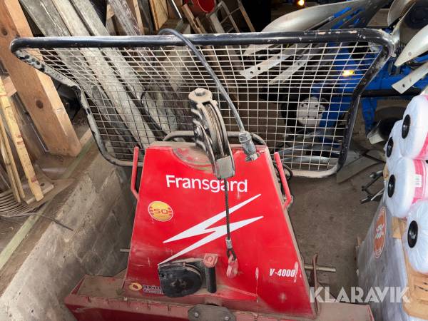 Lunningsvinsch Fransgård V-4000 med fjärrstyrning
