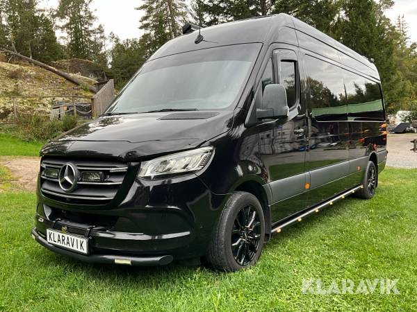 Inredd crossbuss Mercedes-Benz Sprinter 319 CDI panel van 9G-tronic